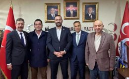 MHP Keşan’dan İl Başkanı Emre Tokluoğlu’na ziyaret